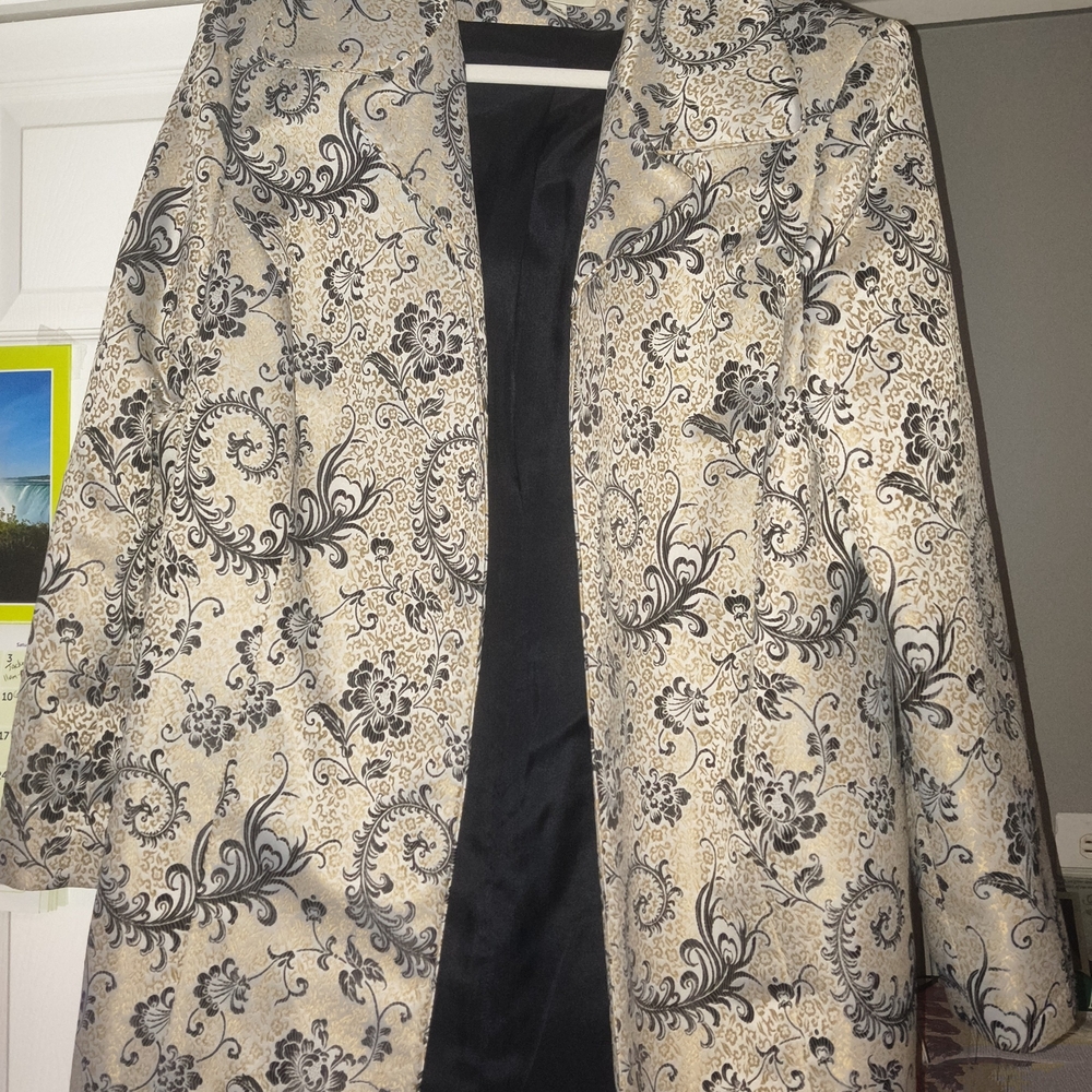 Elegant Floral  Coat